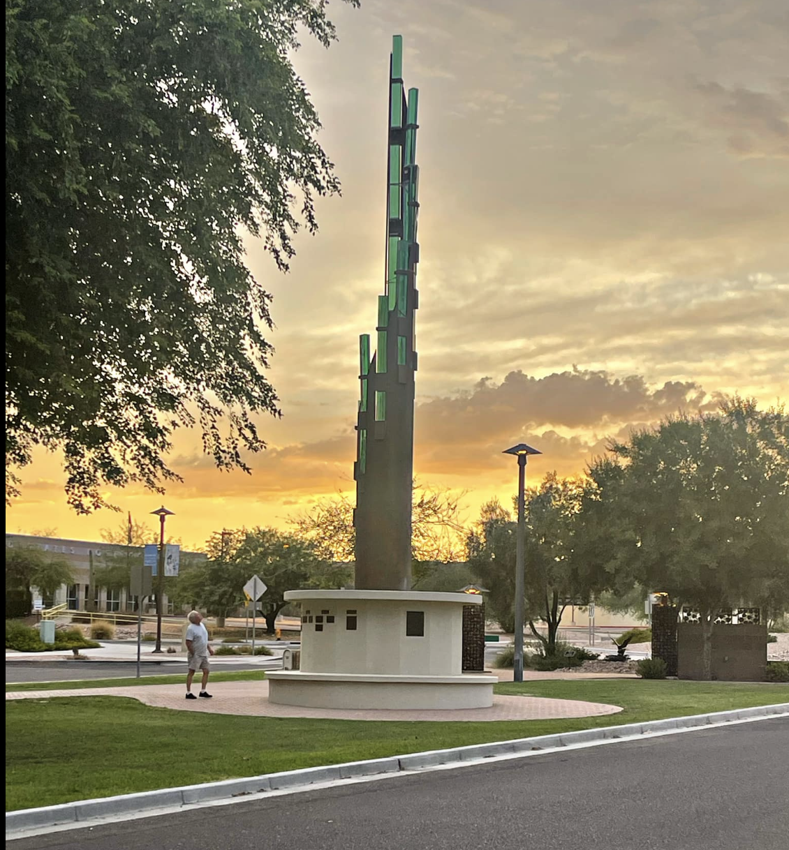 Fountain of Light Art Brings Beauty to Dark-Sky Fountain Hills